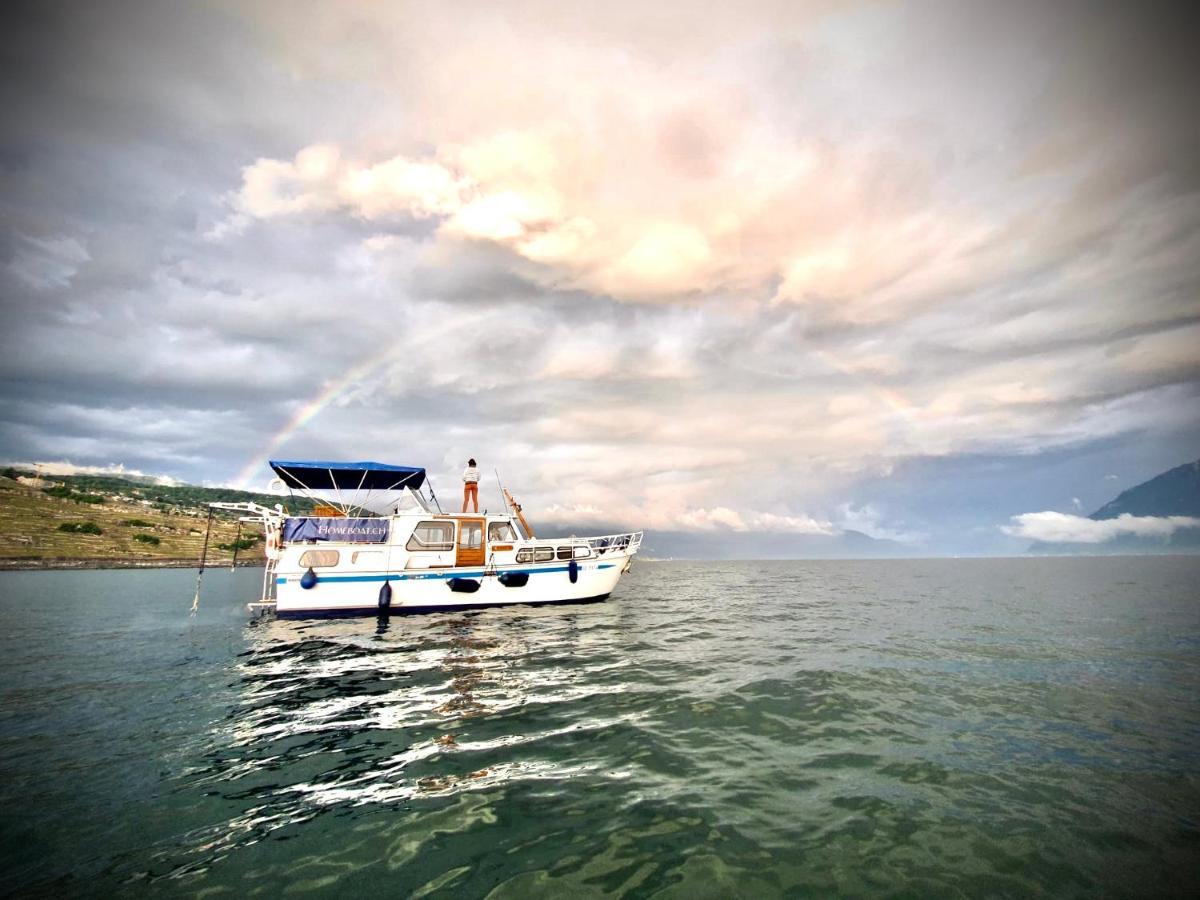 Homeboat-Maison Flottante Genève Buitenkant foto