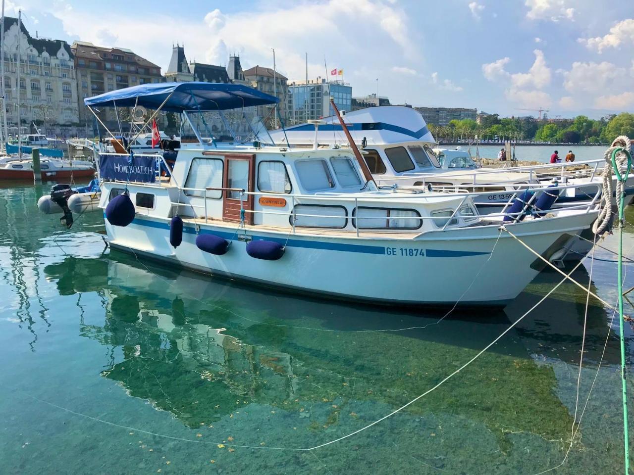 Homeboat-Maison Flottante Genève Buitenkant foto