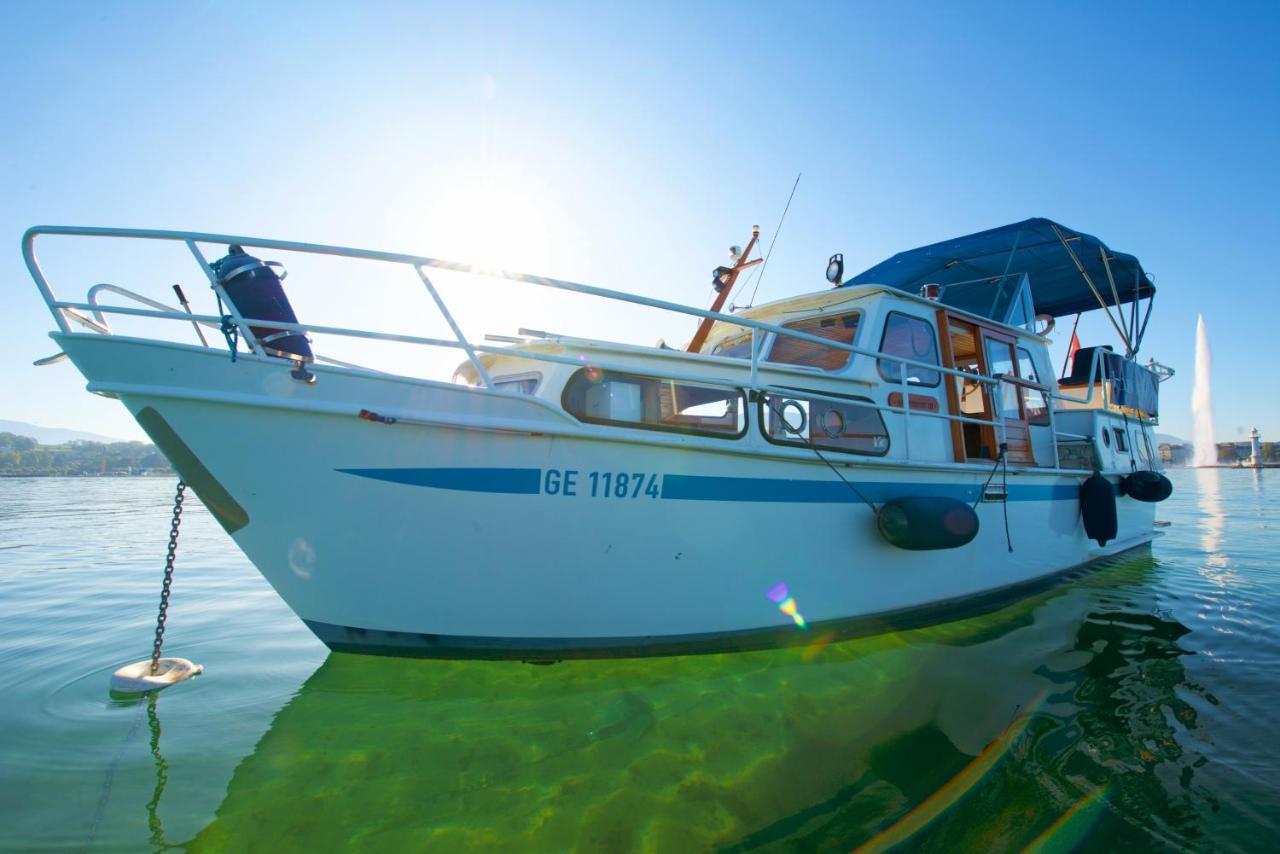 Homeboat-Maison Flottante Genève Buitenkant foto